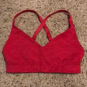 Outdoor Voices Freeform Bralette Prickly Pear XS